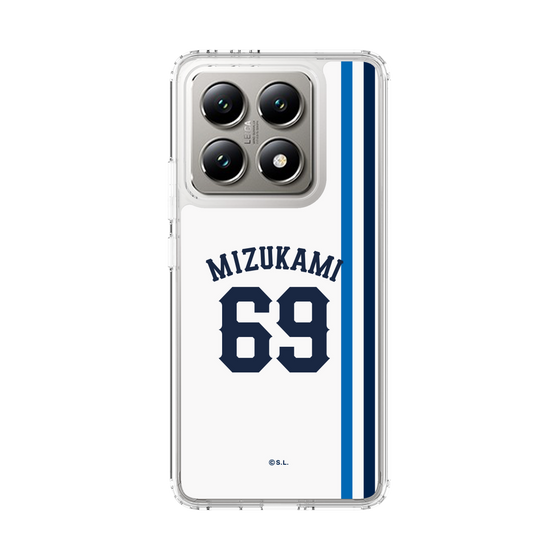 スリムプロテクションケース［ 埼玉西武ライオンズ- #69 MIZUKAMI - ホーム ］
