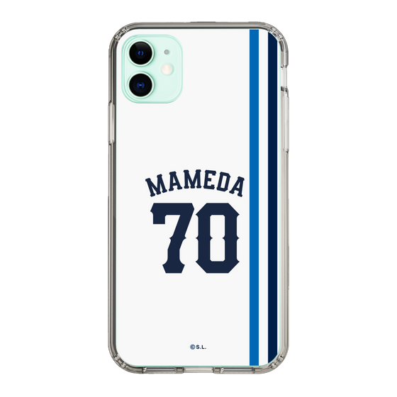 スリムプロテクションケース［ 埼玉西武ライオンズ- #70 MAMEDA - ホーム ］