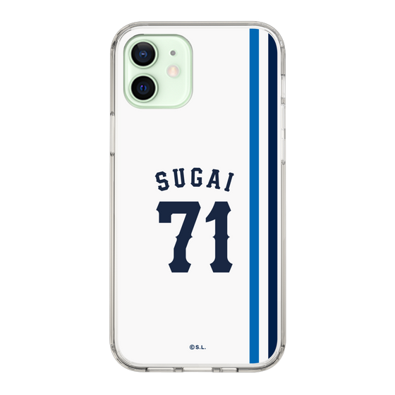 スリムプロテクションケース［ 埼玉西武ライオンズ- #71 SUGAI - ホーム ］