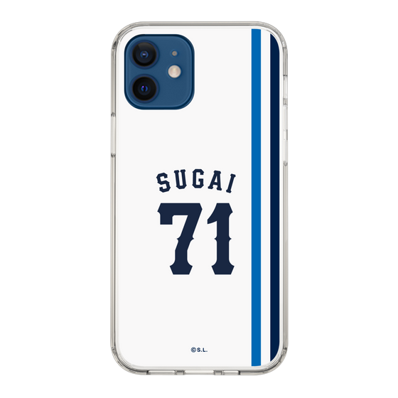 スリムプロテクションケース［ 埼玉西武ライオンズ- #71 SUGAI - ホーム ］