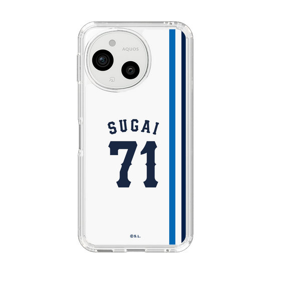 スリムプロテクションケース［ 埼玉西武ライオンズ- #71 SUGAI - ホーム ］