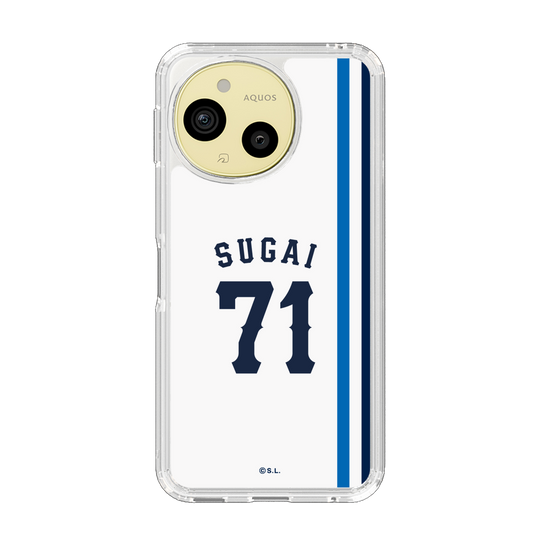 スリムプロテクションケース［ 埼玉西武ライオンズ- #71 SUGAI - ホーム ］
