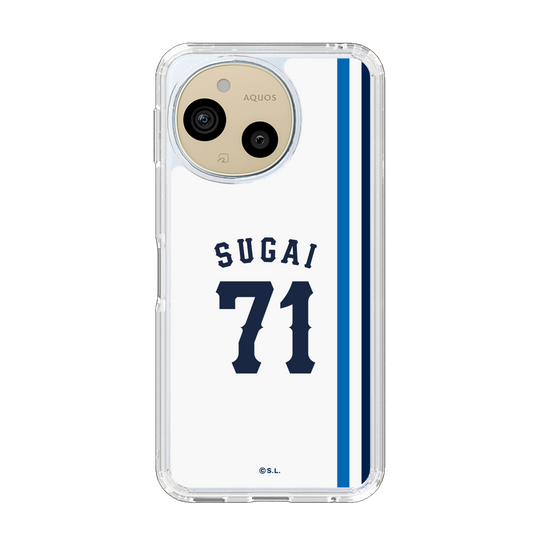 スリムプロテクションケース［ 埼玉西武ライオンズ- #71 SUGAI - ホーム ］
