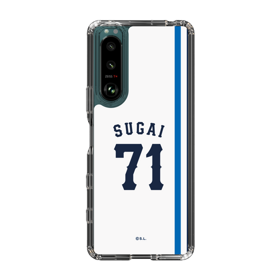 スリムプロテクションケース［ 埼玉西武ライオンズ- #71 SUGAI - ホーム ］