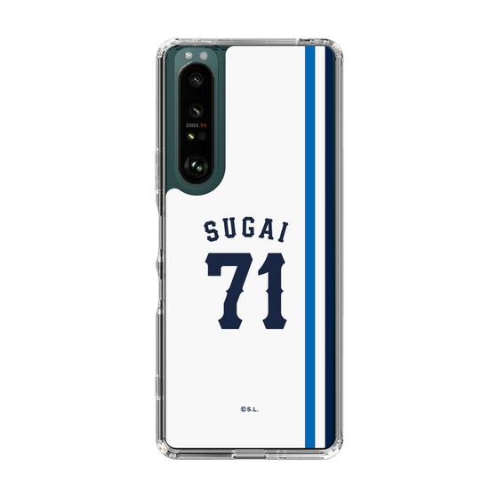 スリムプロテクションケース［ 埼玉西武ライオンズ- #71 SUGAI - ホーム ］