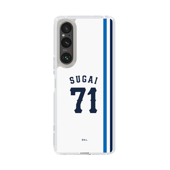 スリムプロテクションケース［ 埼玉西武ライオンズ- #71 SUGAI - ホーム ］
