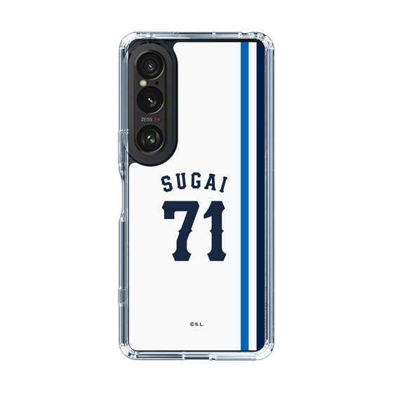 スリムプロテクションケース［ 埼玉西武ライオンズ- #71 SUGAI - ホーム ］