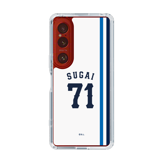 スリムプロテクションケース［ 埼玉西武ライオンズ- #71 SUGAI - ホーム ］
