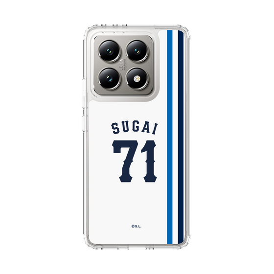 スリムプロテクションケース［ 埼玉西武ライオンズ- #71 SUGAI - ホーム ］