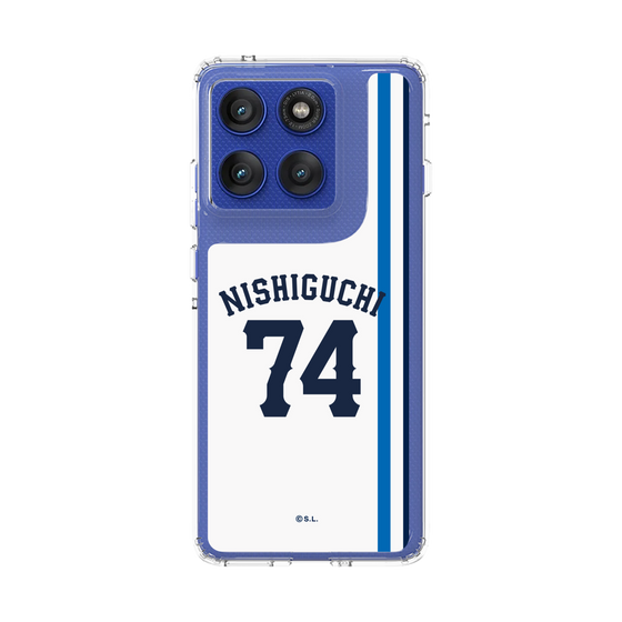 スリムプロテクションケース［ 埼玉西武ライオンズ- #74 NISHIGUCHI - ホーム ］
