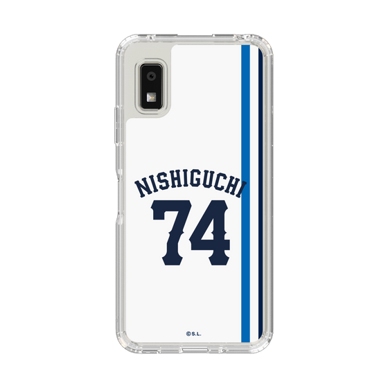 スリムプロテクションケース［ 埼玉西武ライオンズ- #74 NISHIGUCHI - ホーム ］