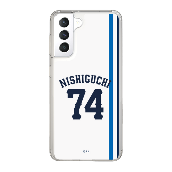 スリムプロテクションケース［ 埼玉西武ライオンズ- #74 NISHIGUCHI - ホーム ］
