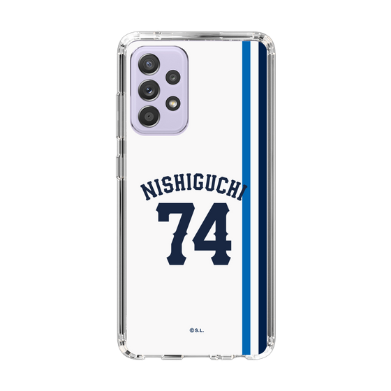 スリムプロテクションケース［ 埼玉西武ライオンズ- #74 NISHIGUCHI - ホーム ］