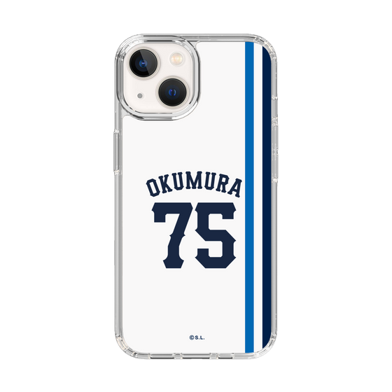 スリムプロテクションケース［ 埼玉西武ライオンズ- #75 OKUMURA - ホーム ］