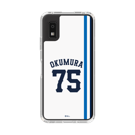 スリムプロテクションケース［ 埼玉西武ライオンズ- #75 OKUMURA - ホーム ］