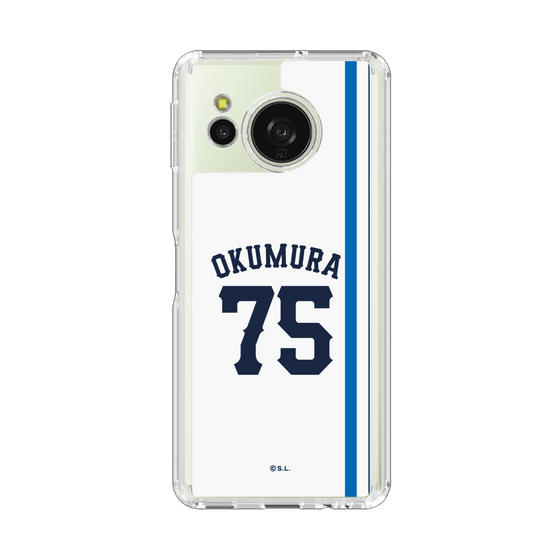 スリムプロテクションケース［ 埼玉西武ライオンズ- #75 OKUMURA - ホーム ］