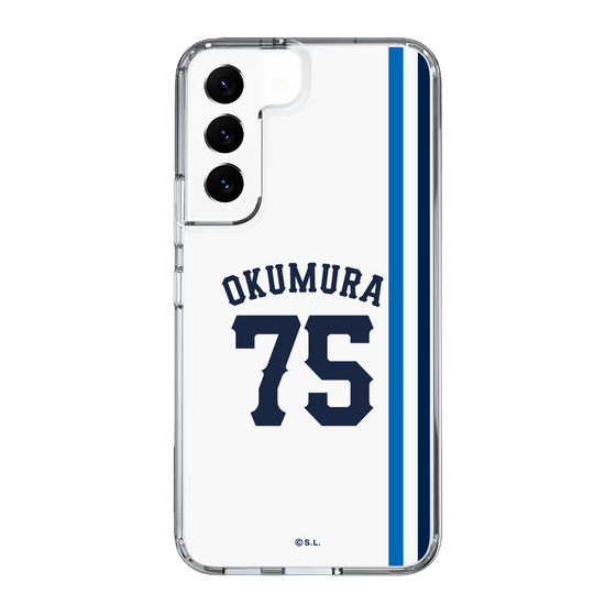スリムプロテクションケース［ 埼玉西武ライオンズ- #75 OKUMURA - ホーム ］