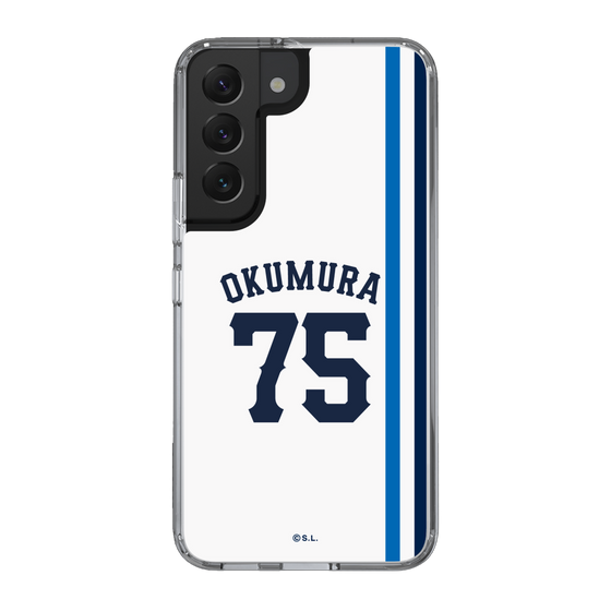 スリムプロテクションケース［ 埼玉西武ライオンズ- #75 OKUMURA - ホーム ］