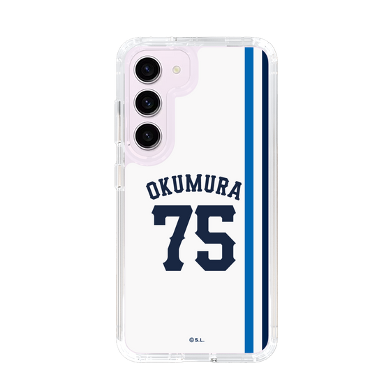 スリムプロテクションケース［ 埼玉西武ライオンズ- #75 OKUMURA - ホーム ］