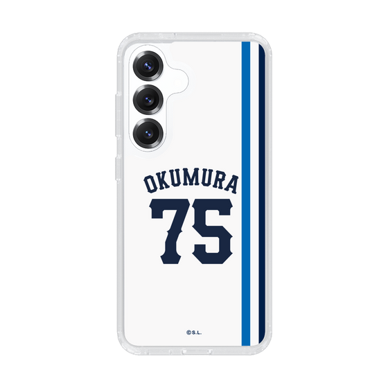 スリムプロテクションケース［ 埼玉西武ライオンズ- #75 OKUMURA - ホーム ］