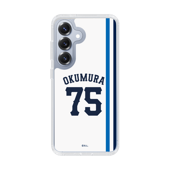 スリムプロテクションケース［ 埼玉西武ライオンズ- #75 OKUMURA - ホーム ］