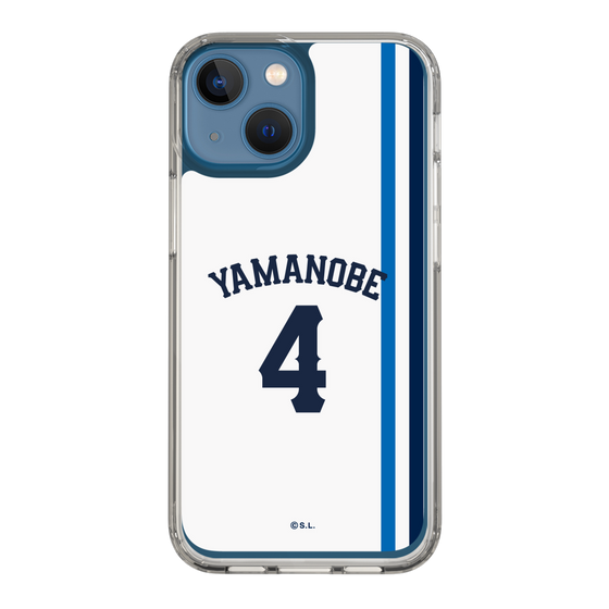 スリムプロテクションケース［ 埼玉西武ライオンズ- #4 YAMANOBE - ホーム ］