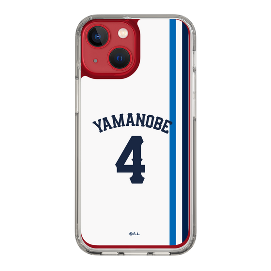 スリムプロテクションケース［ 埼玉西武ライオンズ- #4 YAMANOBE - ホーム ］