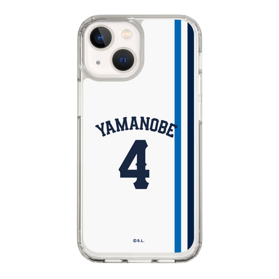 スリムプロテクションケース［ 埼玉西武ライオンズ- #4 YAMANOBE - ホーム ］