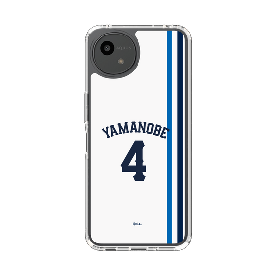 スリムプロテクションケース［ 埼玉西武ライオンズ- #4 YAMANOBE - ホーム ］