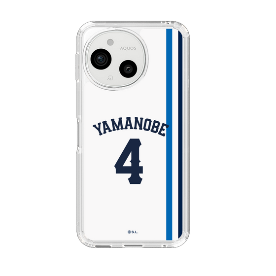 スリムプロテクションケース［ 埼玉西武ライオンズ- #4 YAMANOBE - ホーム ］