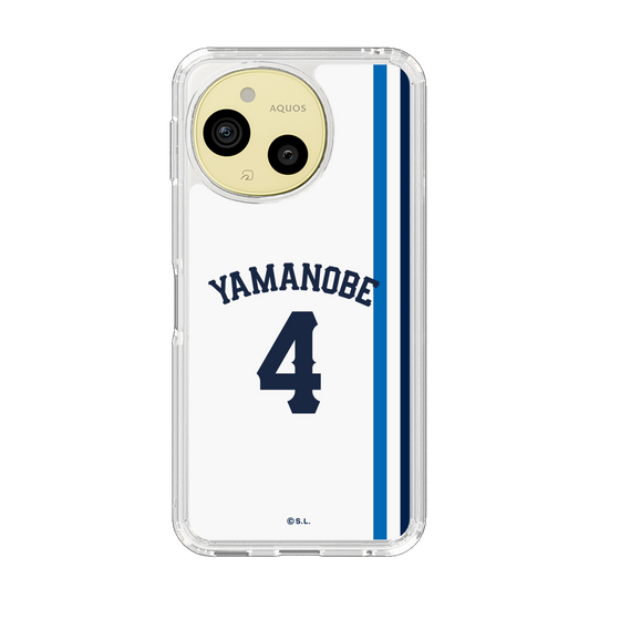スリムプロテクションケース［ 埼玉西武ライオンズ- #4 YAMANOBE - ホーム ］
