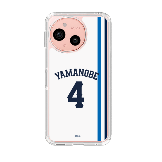 スリムプロテクションケース［ 埼玉西武ライオンズ- #4 YAMANOBE - ホーム ］