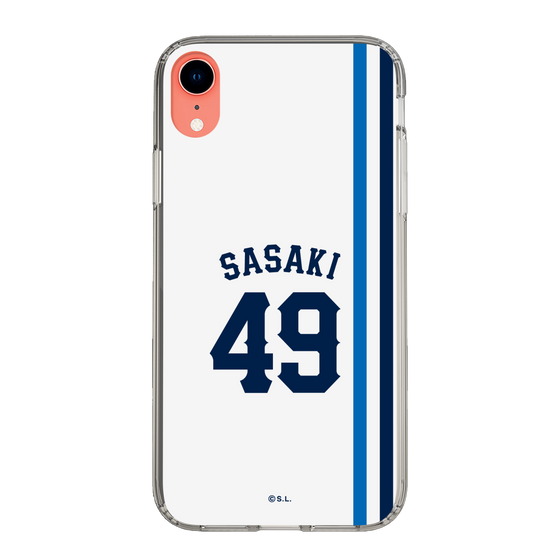 スリムプロテクションケース［ 埼玉西武ライオンズ- #49 SASAKI - ホーム ］