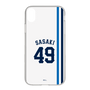スリムプロテクションケース［ 埼玉西武ライオンズ- #49 SASAKI - ホーム ］