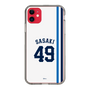 スリムプロテクションケース［ 埼玉西武ライオンズ- #49 SASAKI - ホーム ］