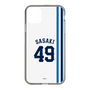 スリムプロテクションケース［ 埼玉西武ライオンズ- #49 SASAKI - ホーム ］