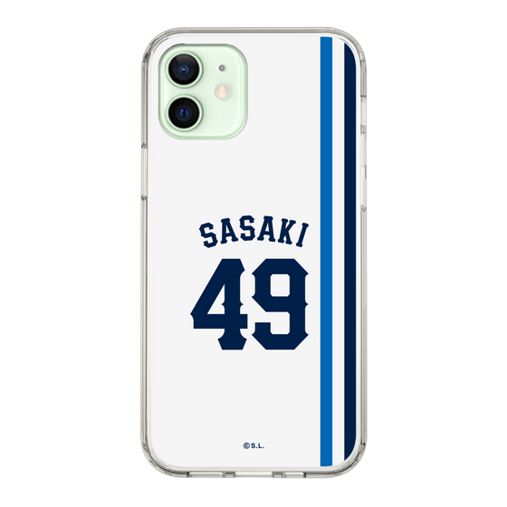 スリムプロテクションケース［ 埼玉西武ライオンズ- #49 SASAKI - ホーム ］