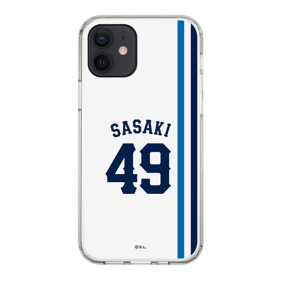スリムプロテクションケース［ 埼玉西武ライオンズ- #49 SASAKI - ホーム ］