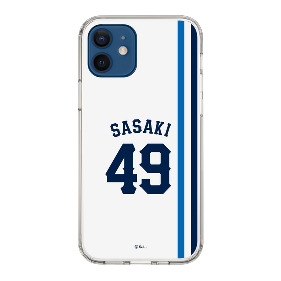 スリムプロテクションケース［ 埼玉西武ライオンズ- #49 SASAKI - ホーム ］