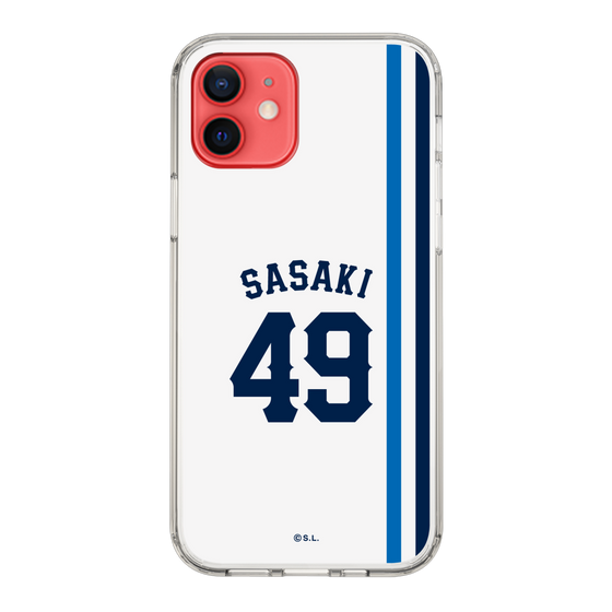 スリムプロテクションケース［ 埼玉西武ライオンズ- #49 SASAKI - ホーム ］