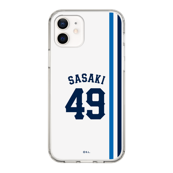 スリムプロテクションケース［ 埼玉西武ライオンズ- #49 SASAKI - ホーム ］