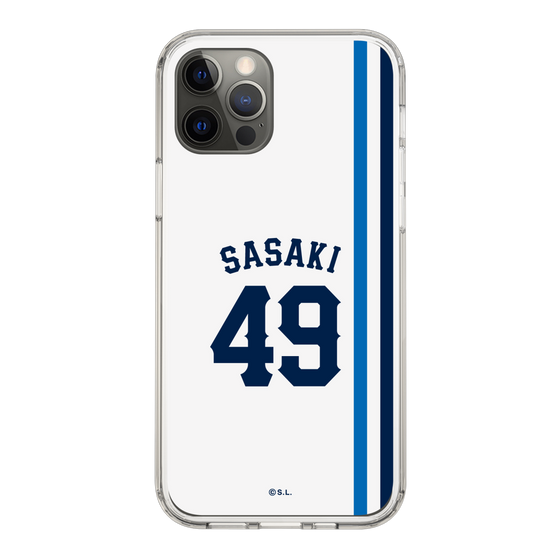スリムプロテクションケース［ 埼玉西武ライオンズ- #49 SASAKI - ホーム ］