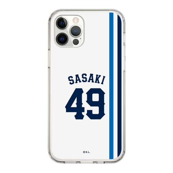 スリムプロテクションケース［ 埼玉西武ライオンズ- #49 SASAKI - ホーム ］