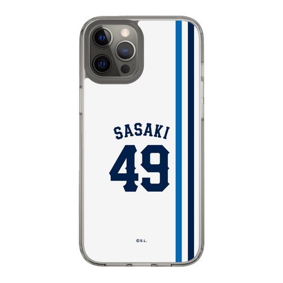 スリムプロテクションケース［ 埼玉西武ライオンズ- #49 SASAKI - ホーム ］