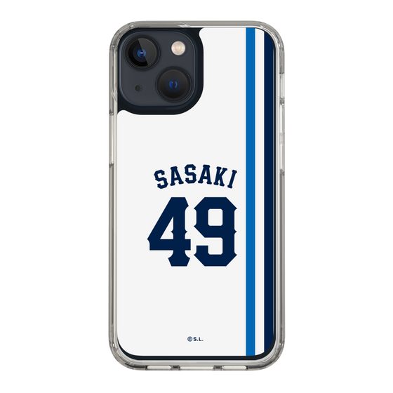 スリムプロテクションケース［ 埼玉西武ライオンズ- #49 SASAKI - ホーム ］