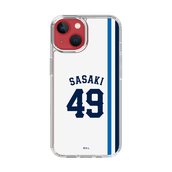 スリムプロテクションケース［ 埼玉西武ライオンズ- #49 SASAKI - ホーム ］