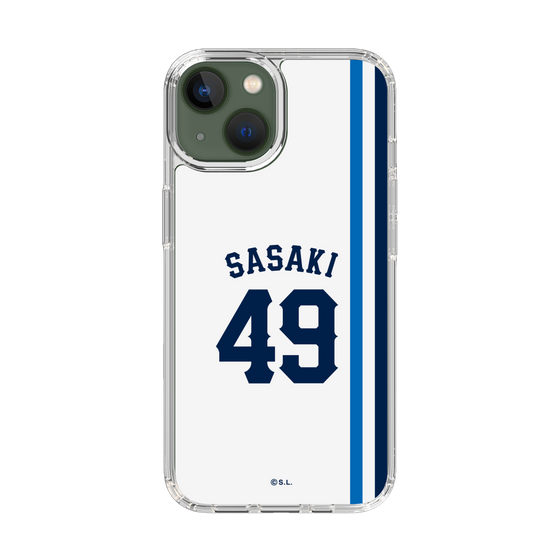 スリムプロテクションケース［ 埼玉西武ライオンズ- #49 SASAKI - ホーム ］