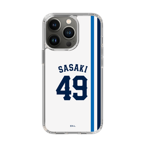 スリムプロテクションケース［ 埼玉西武ライオンズ- #49 SASAKI - ホーム ］