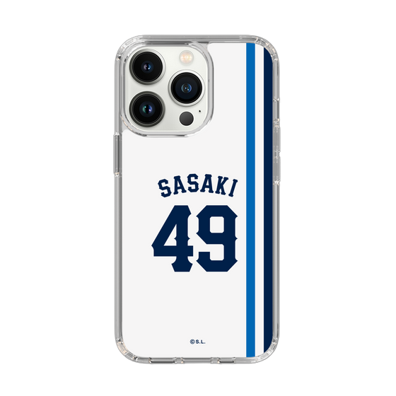スリムプロテクションケース［ 埼玉西武ライオンズ- #49 SASAKI - ホーム ］