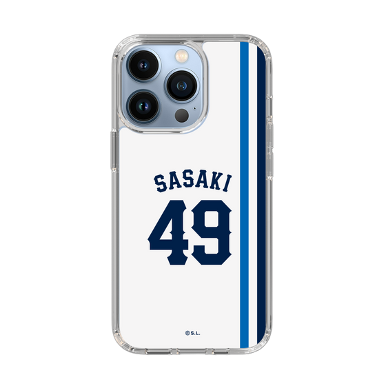 スリムプロテクションケース［ 埼玉西武ライオンズ- #49 SASAKI - ホーム ］